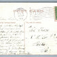 YORK PA WESTERN MARYLAND RAILROAD DEPOT 1911 ANTIQUE POSTCARD railway station