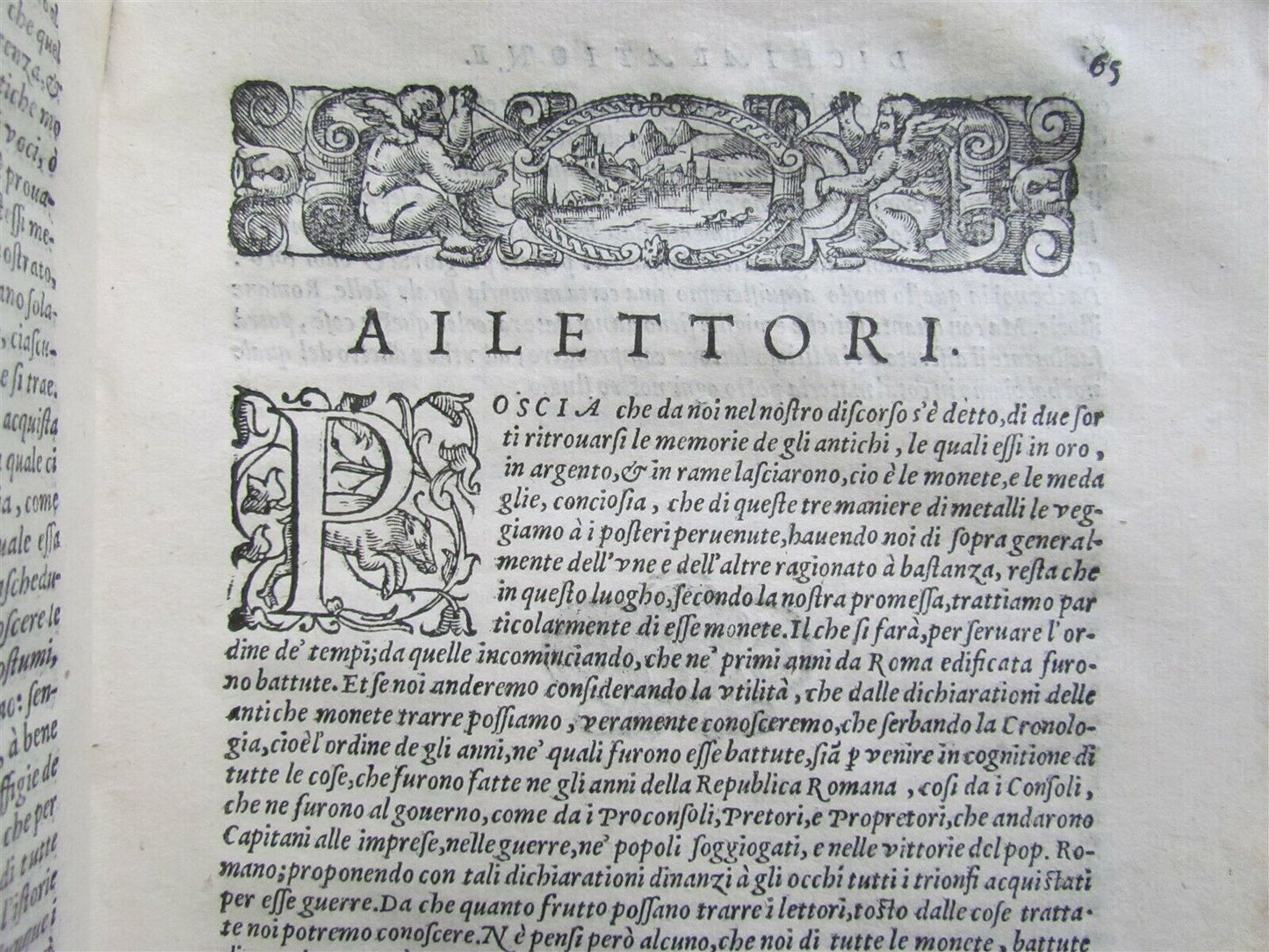 1584 NUMISMATICS ILLUSTRATED DISCORSO DI M.SEBASTIANO ERIZZO antique VELLUM