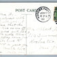 HOOSICK RIVER FALLS NY ANTIQUE POSTCARD w/ CORK CANCEL