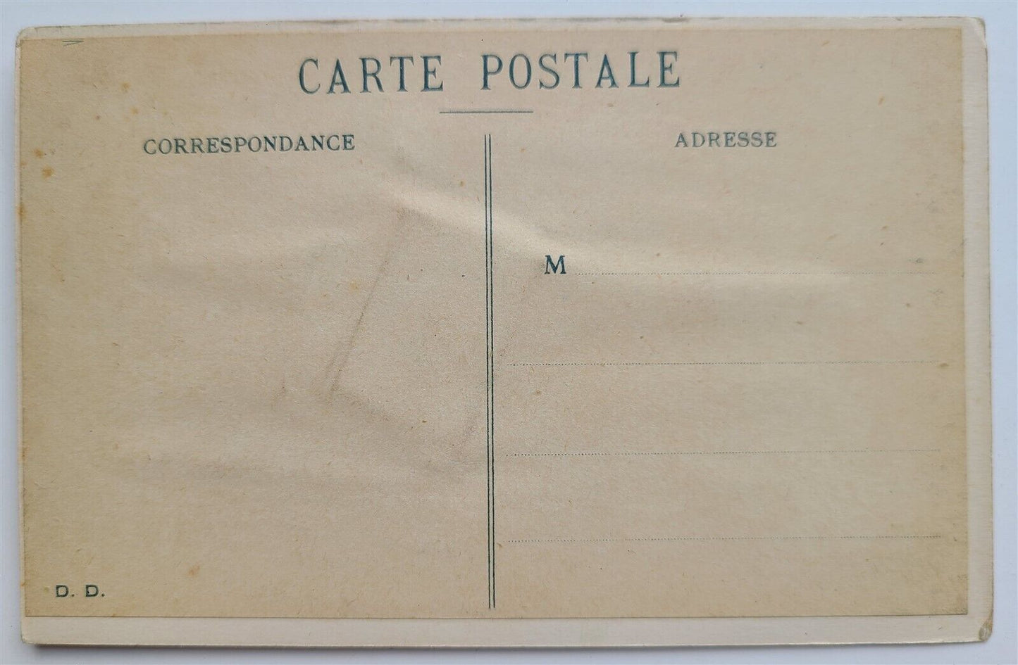 FRENCH COMIC POSTCARD w/ FOLDING MINIATURE VIEWS of VERSAILLES DRUMMER w/ DOG