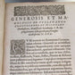 1595 LATIN LANGUAGE AUTHORS by GOTHOFREDUS antique 16th CENTURY