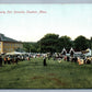TAUNTON MA BRISTOL COUNTY FAIR GROUNDS ANTIQUE POSTCARD