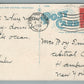 ASBURY PARK NJ THIRD AVENUE ANTIQUE POSTCARD