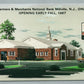 MILLVILLE NJ FARMERS & MERCHANTS NATIONAL BANK ADVERTISING VINTAGE POSTCARD