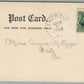 SLATINGTON PA SECOND STREET ANTIQUE POSTCARD