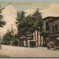 ROUSES POINT NY MAIN STREET ANTIQUE POSTCARD