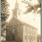 NEW VIENNA OH M.E. CHURCH ANTIQUE REAL PHOTO POSTCARD RPPC