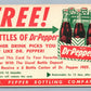 DR.PEPPER ADVERTISING VINTAGE POSTCARD