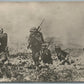 GAS ATTACK WWI ERA ANTIQUE REAL PHOTO POSTCARD RPPC