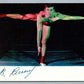 RUSSIAN GYMNASTICS CHAMPION VINTAGE POSTCARD