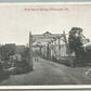 HOLLSOPPLE PA WALL STREET BRIDGE ANTIQUE POSTCARD