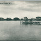 HARVEY CEDARS NJ BAY FRONT ANTIQUE POSTCARD