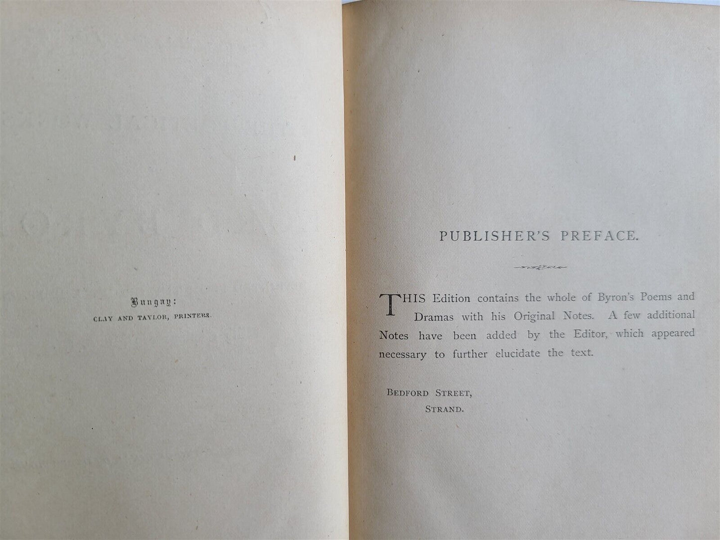 1880 THE POETICAL WORKS of LORD BYRON antique ILLUSTRATED POETRY