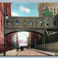 NEW YORK CITY CENTRE STREET BRIDGE OF SIGNS ANTIQUE POSTCARD