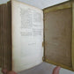 1701 HISTORIAE PHILIPPICAE by JUSTINIUS VELLUM PRIZED BINDING antique