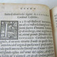 1557 MILITARY LEADERS BIOGRAPHIES antique by PAOLO GIOVIO VELLUM BOUND RARE