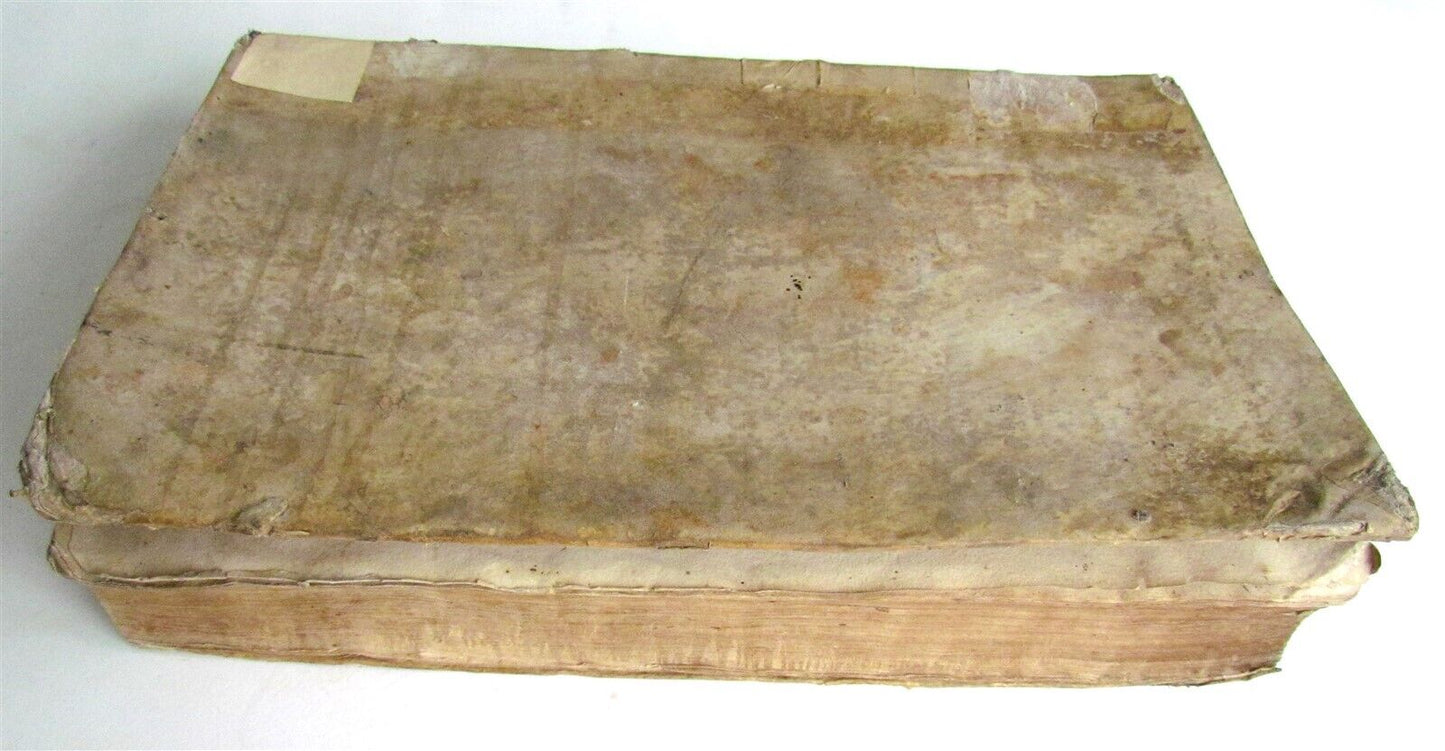 1558 Ad Naturalem Et Christianam Philosophiam antique VELLUM BOUND FOLIO