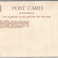 LANCASTER PA EAST KING STREET ANTIQUE POSTCARD