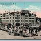 OCEAN GROVE NJ NORTH END HOTEL 1918 ANTIQUE POSTCARD