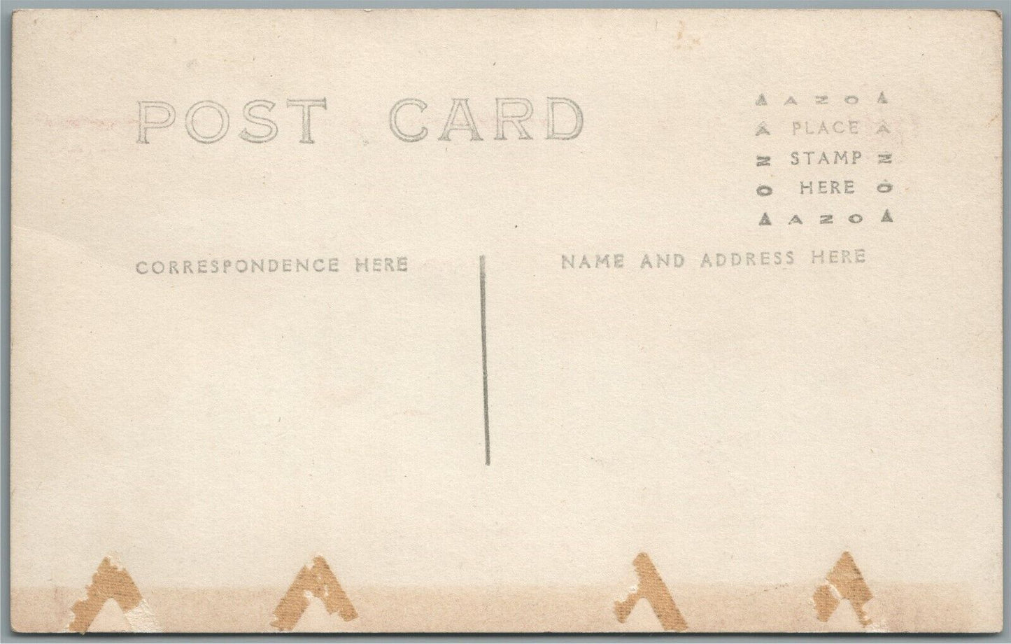 WEST DANVILLE VT JOES POND ANTIQUE REAL PHOTO POSTCARD RPPC