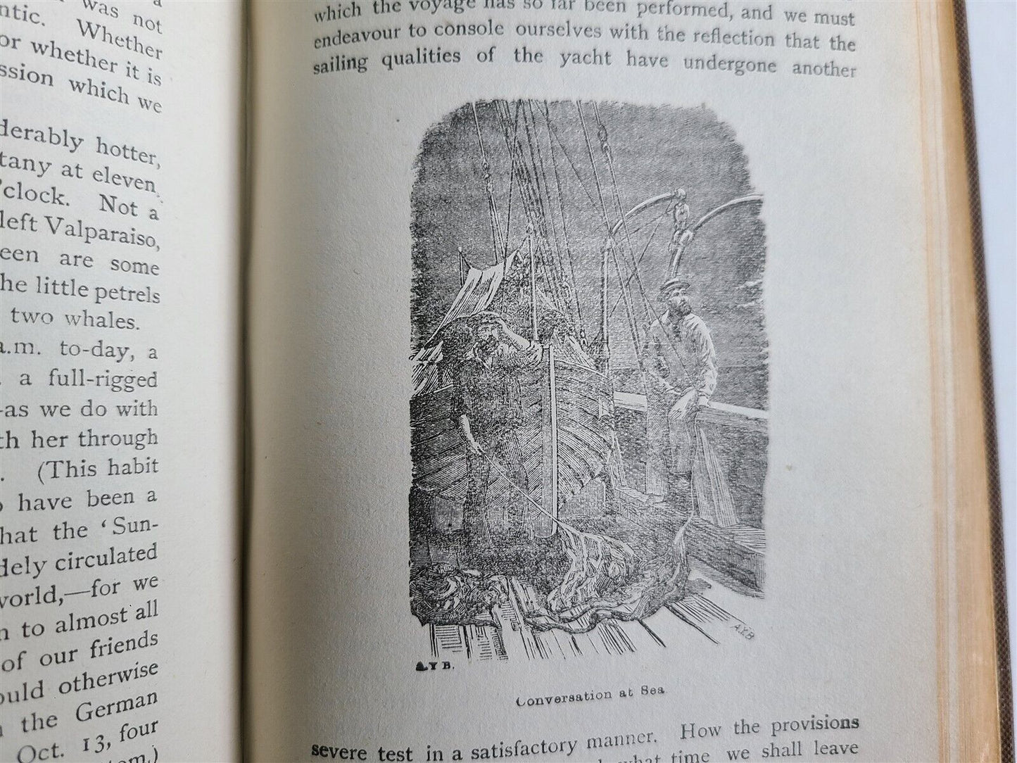 1888 VOYAGE in SUNBEAM by Mrs. Brassey antique ILLUSTRATED in English