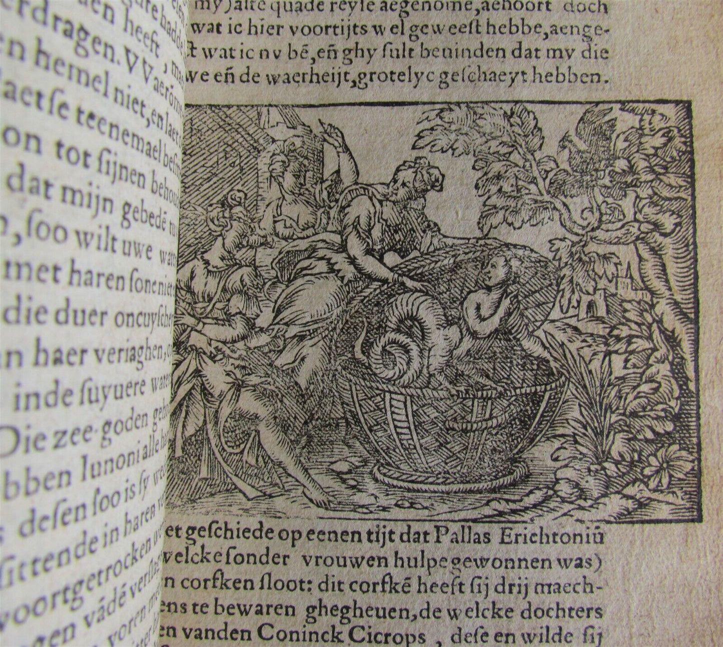 1619 OVID METAMORPHISIS antique ILLUSTRATED