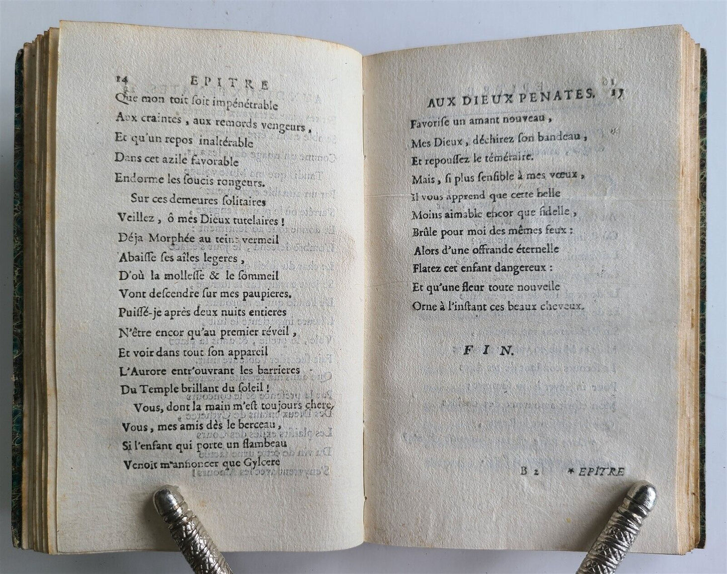 1736 VER-VERT ou les voyages DU PERROQUET DE NEVERS FRENCH POETRY antique