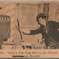 MR. TOBY'S TIP TOP MERRY-G-ROUND on WAAM ANTIQUE POSTCARD