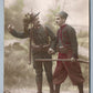 FRENCH SOLDIERS w/ RIFLES ANTIQUE REAL PHOTO POSTCARD RPPC
