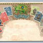 BRAZILIAN STAMPS ANTIQUE POSTCARD BRAZIL