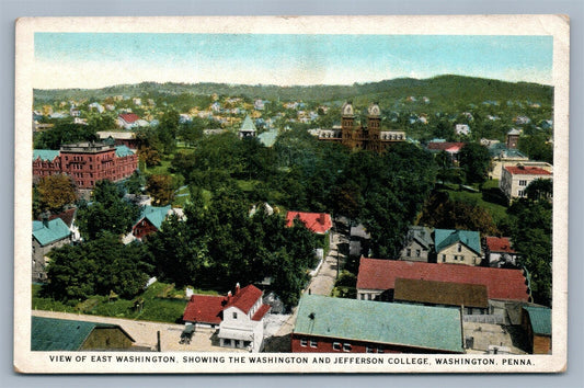 EAST WASHINGTON PA ANTIQUE POSTCARD