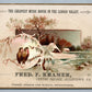 VICTORIAN TRADE CARD MUSIC HOUSE in LEHIGH VALLEY FRED KRAMER ALLENTOWN PA