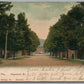 HAWLEY PA KEYSTONE STREET ANTIQUE POSTCARD