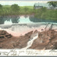 STROUDSBURG PA FALLS UNDIVIDED 1906 ANTIQUE POSTCARD