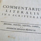 1735 BIBLE OLD TESTAMENT COMMENTARY by A.CALMET VELLUM BINDING FOLIO antique