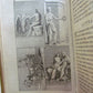 1763 ROMAN POETRY SATYRAE Juvenal & Persius Flaccus VELLUM antique ILLUSTRATED