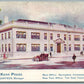 SPRINGDALE CT ROBERT KERR PRESS OFFICE ANTIQUE POSTCARD