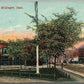 McGREGOR IA TRIANGLE PARK ANTIQUE POSTCARD