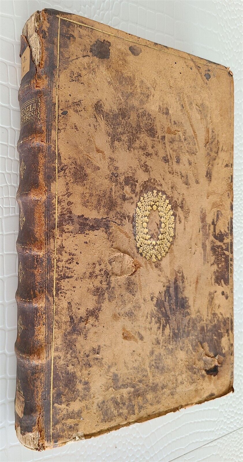 1639 THEOLOGY by Sancti Irenaei antique FOLIO 1Tth CENTURY