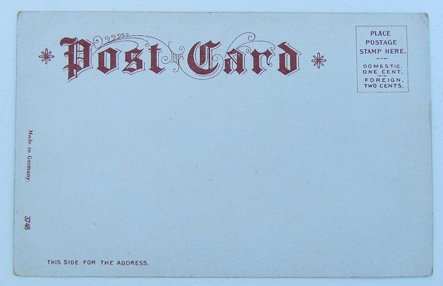 TOP OF EAGLE ROCK ORANGE MOUNTAIN NJ ANTIQUE UNDIVIDED POSTCARD
