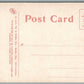 PLYMOUTH MA GURNETT'S LIGHT ANTIQUE POSTCARD