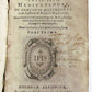 1599 R.P. Vincentii Bruni Jesuit MEDITATIONES antique VELLUM BINDING