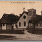 BRISTOL PA ST.PAUL'S CHURCH ANTIQUE POSTCARD