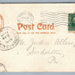 ATLANTIC CITY NJ BRIGHTON PARK & MARLBOROUGH GARAGE ANTIQUE POSTCARD