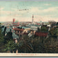 LYONS NY BIRDS EYE VIEW ANTIQUE POSTCARD