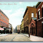 NORWICH CT MAIN STREET ANTIQUE POSTCARD