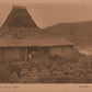 INDONESIA JAVA NATIVE HOUSE ON DIENG PLATEU VINTAGE POSTCARD