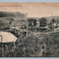 MOUNTAINHOME PA OLD DAM ANTIQUE POSTCARD