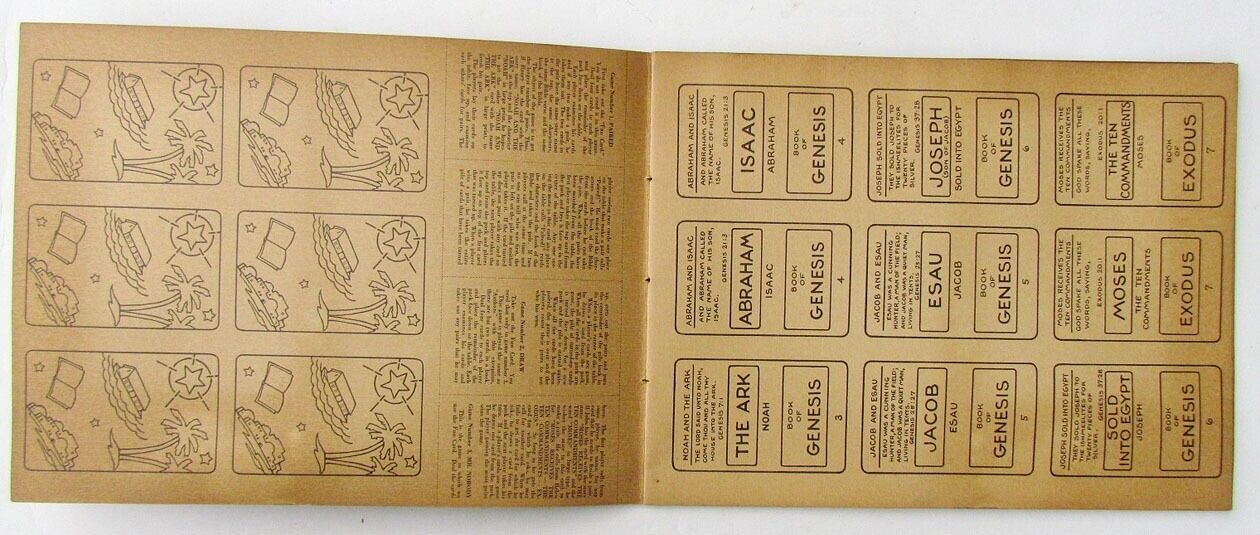 VINTAGE BIBLE PAIRS MAKE-IT AND PLAY-IT GAME