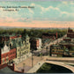 LEXINGTON KY BIRDS EYE VIEW ANTIQUE POSTCARD